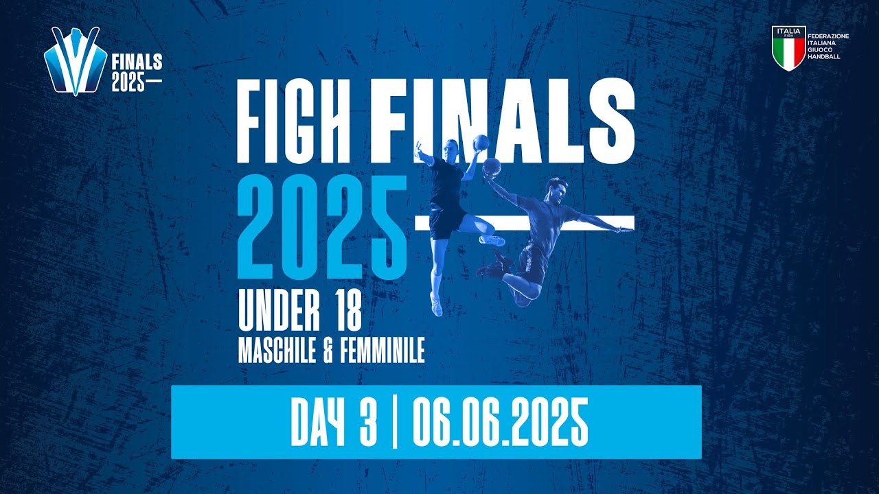 FIGH Finals 2025 | U18 maschile & femminile | DAY 3 (mattina)