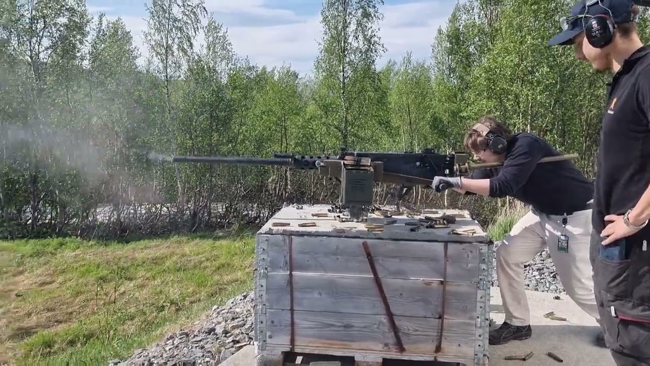 M2 .50 BMG full auto machine gun