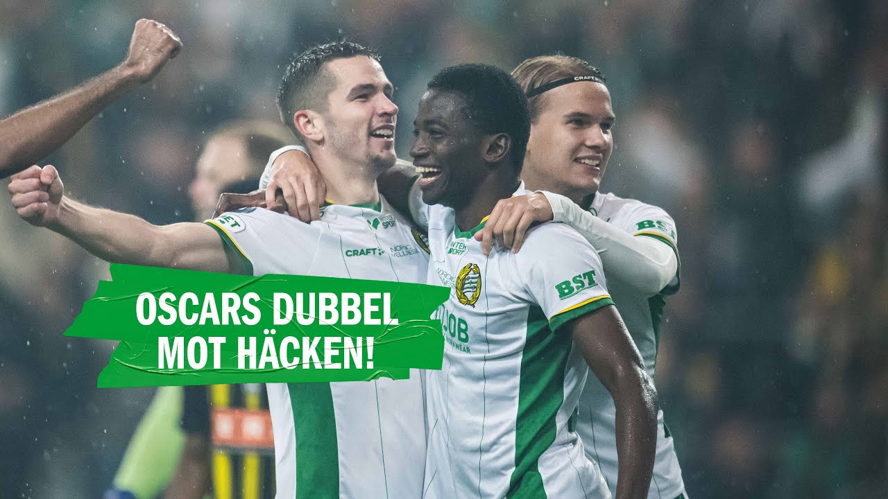 HÖJDPUNKTER | Hammarby 2-0 BK Häcken | Allsvenskan 2024