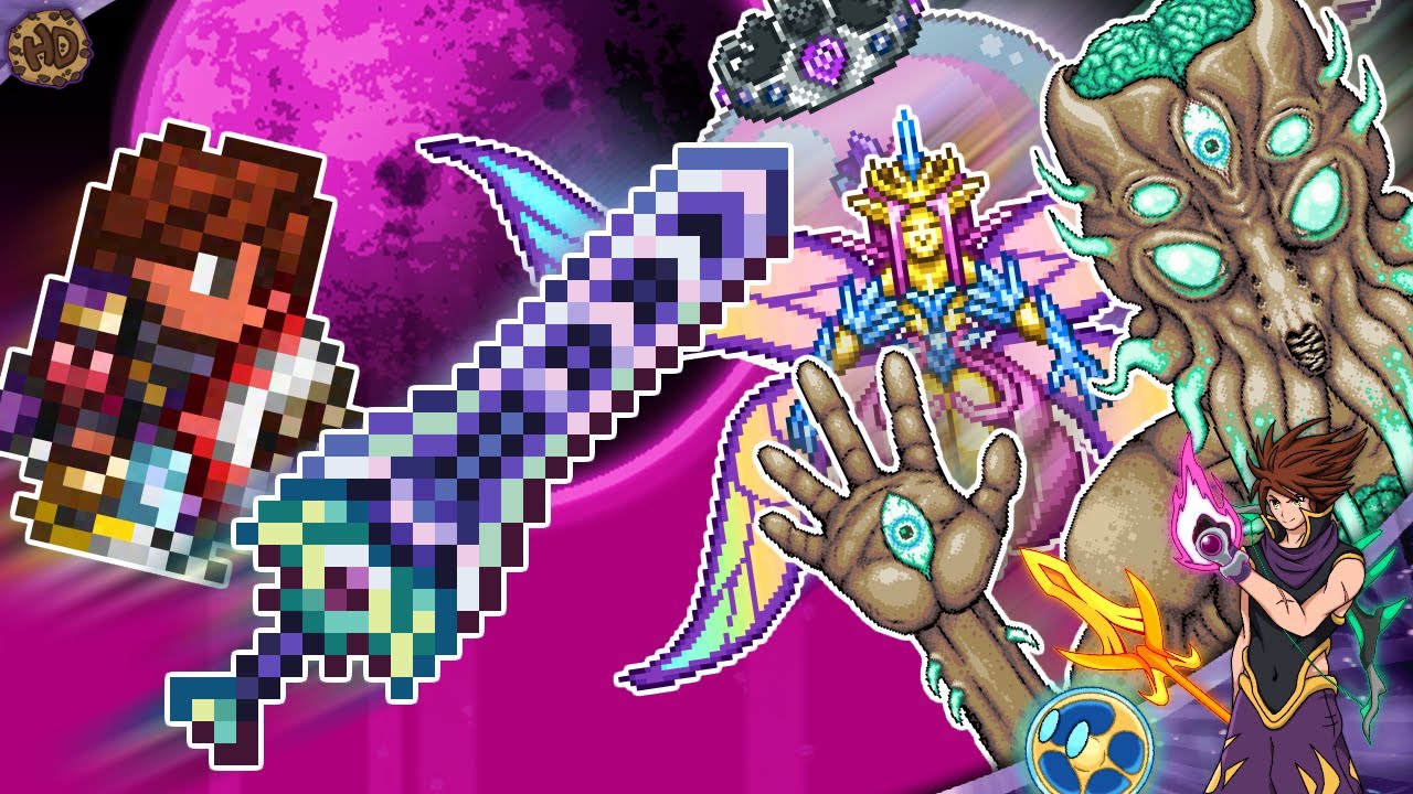 MASTER MODE but I use ZENITH to break the game! | Terraria 1.4 HappyDays