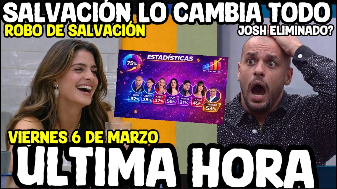 La salvación LO CAMBIARÁ TODO LA CASA DE LOS FAMOSOS 2026 tercera eliminada