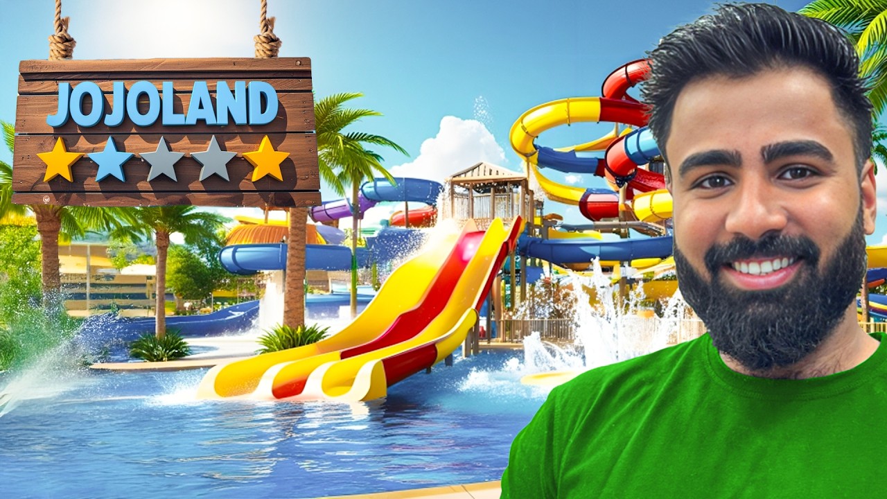 I OPENED MY LOW BUDGET WATERPARK (JOJOLAND)