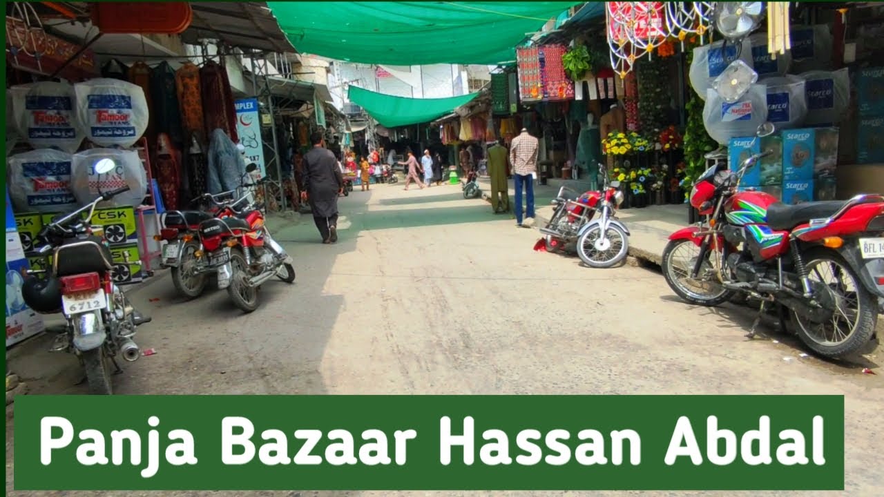 Panja Bazaar Hassan Abdal | Main Bazar Hassan Abdal | Shah Jhoolan | Hasan Abdal