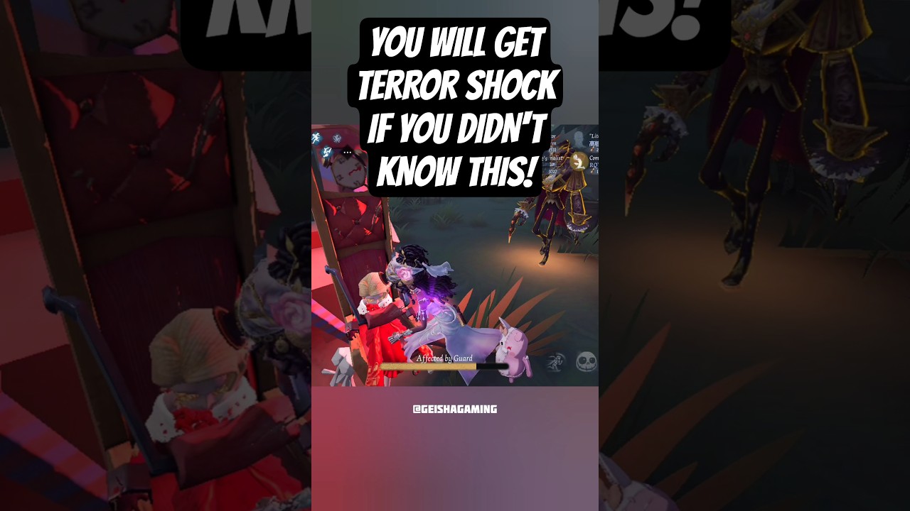 YOU WILL GET TERROR SHOCK IF YOU DIDN'T KNOW THIS! #identityv #IDV #アイデンティティv #第五人格