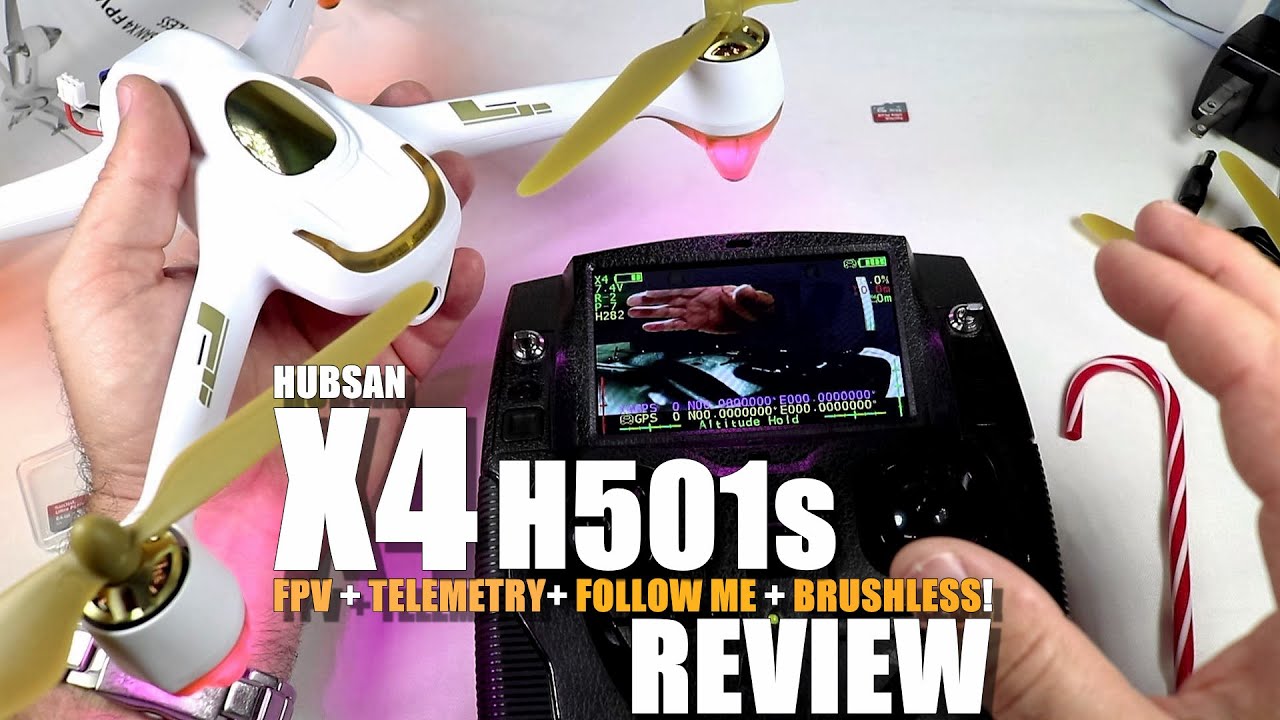 HUBSAN X4 H501s GPS QuadCopter Drone Review - Part 1 - [UnBox, Inspection & Setup]