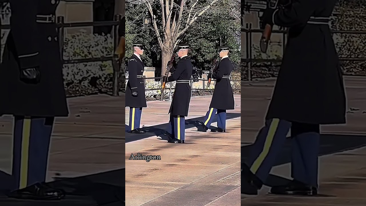 Honoring the unknown: guard duty at arlington #army #military #honor #respect