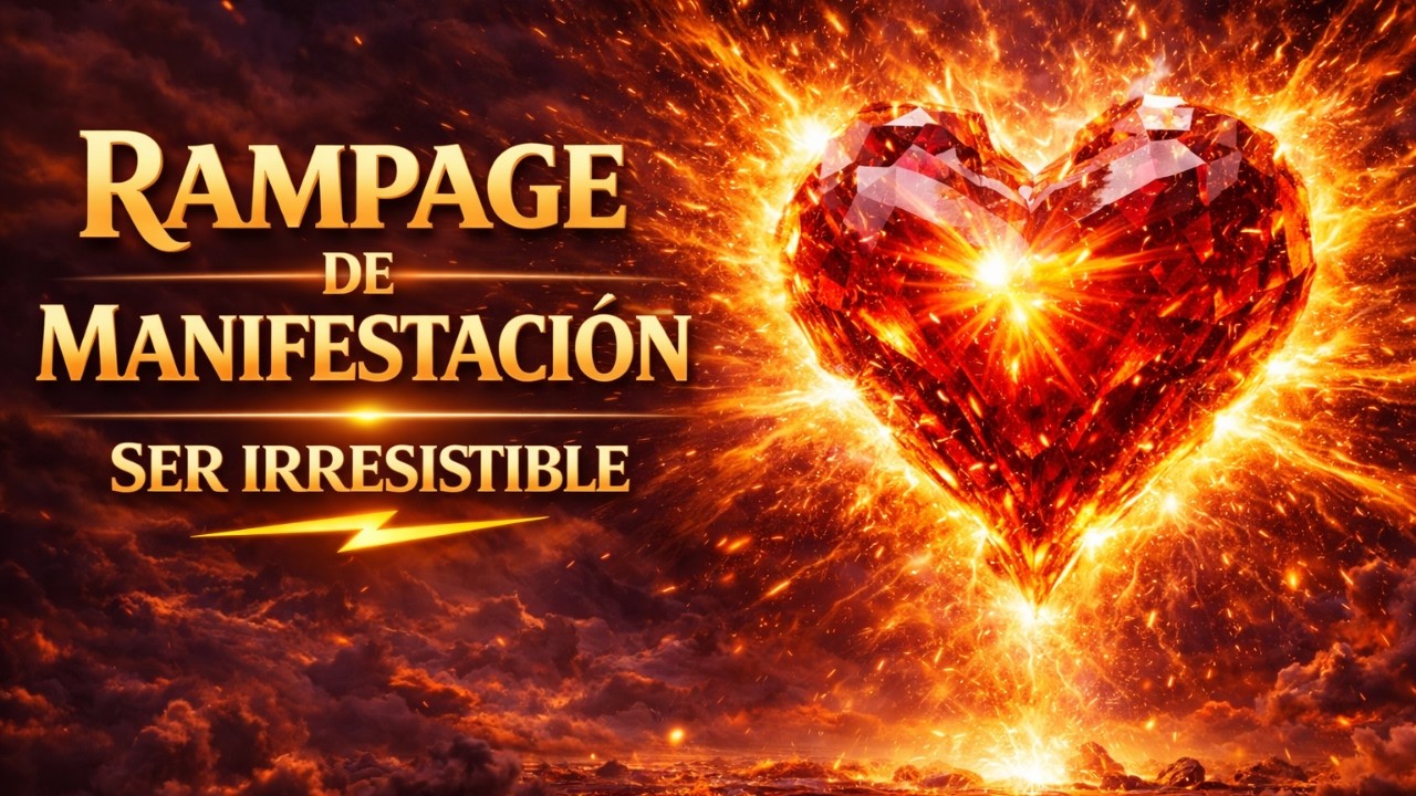 💥 RAMPAGE DE MANIFESTACI&Oacute;N ✨10 MINUTOS AL D&Iacute;A para SER IRRESISTIBLE 🔥 Atrae TODO lo que DESEAS