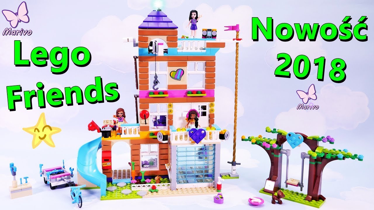 Lego Friends 41340 Dom Przyjaźni 🏠 Nowość 2018 🏠 Budowanie Recenzja Zabawa Openbox po polsku
