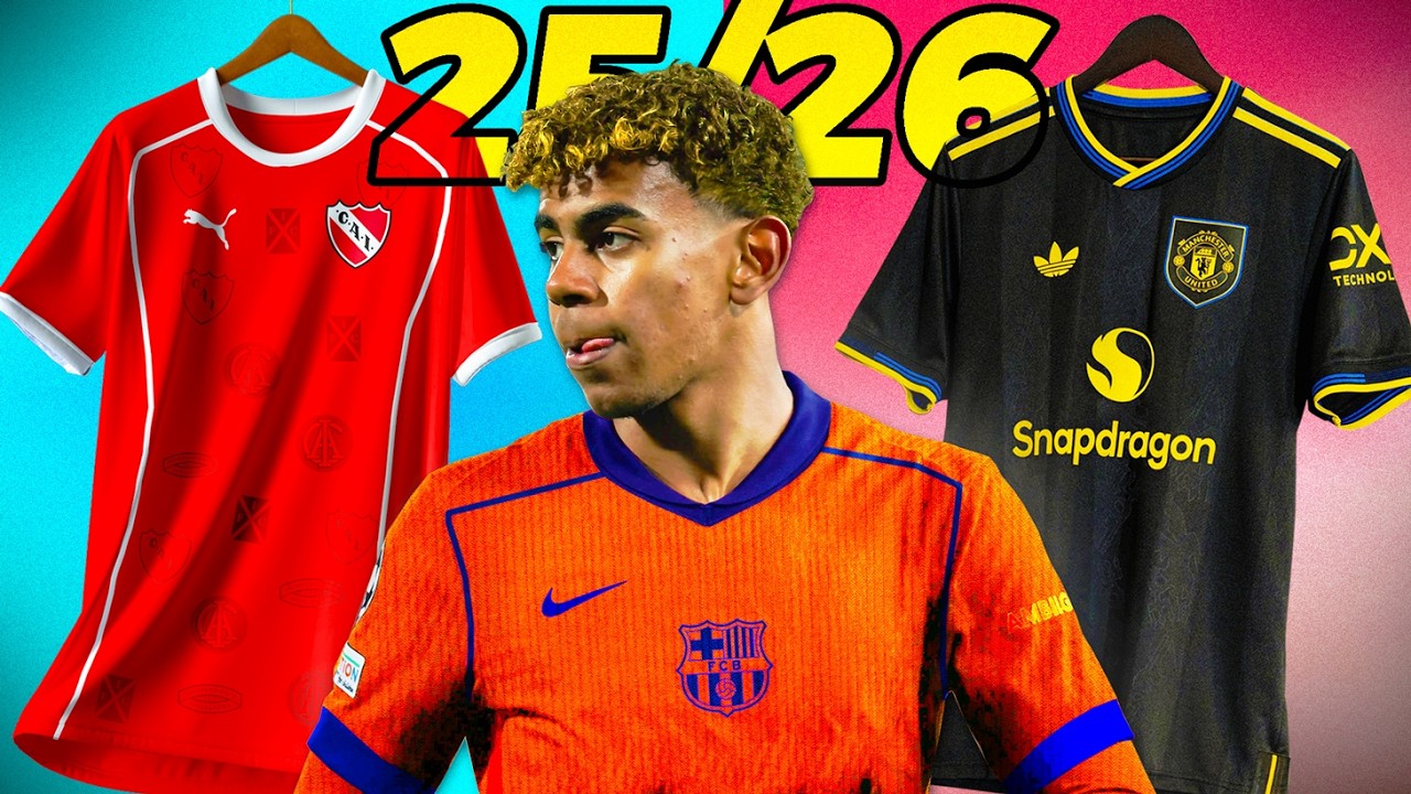 NUEVAS CAMISETAS 2025/26 | Barcelona, Independiente, Real madrid y m&aacute;s