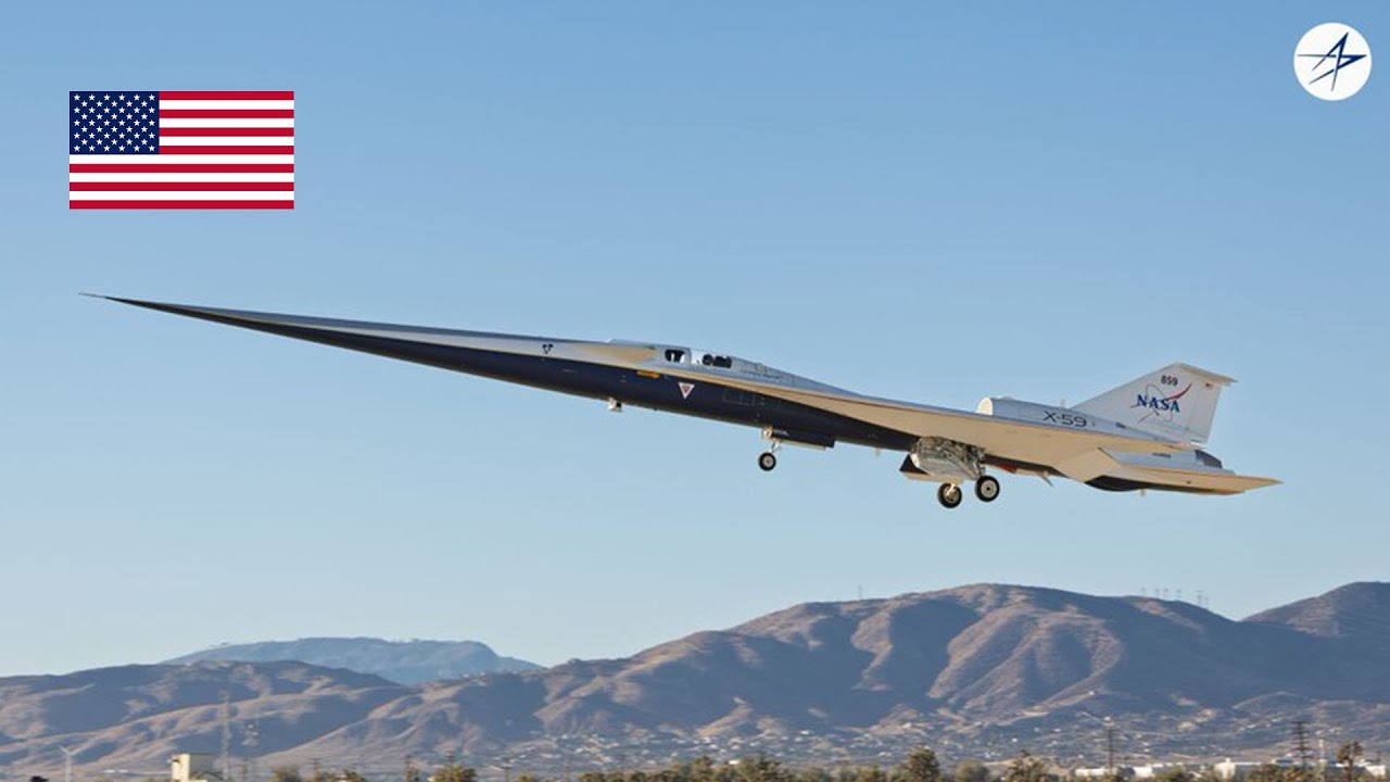 X-59 Takes Off for the First Time, Supersonic Without Boom, A New Era of Civil Aviation Begins!