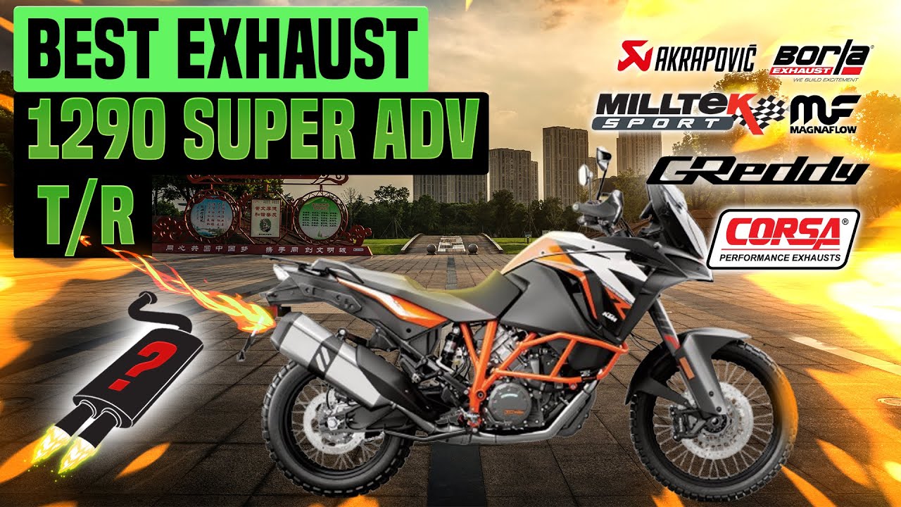 KTM 1290 Super Adventure T/R Exhaust Sound🔥Akrapovic,Arrow,BOS,Dominator,HP Corse,Mivv,SC Project