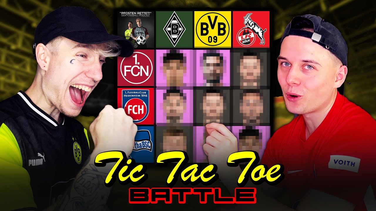 Er ist HEIDENHEIM-FAN?! 😯💥 TIC TAC TOE Battle gegen @ole.primus