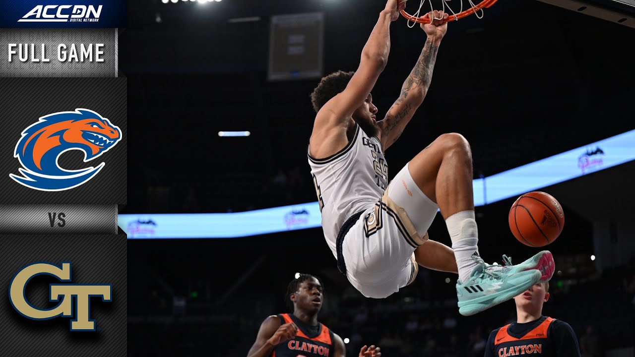 Clayton State vs. Georgia Tech Full Game Replay | 2022-23 ACC Men’s Basketball