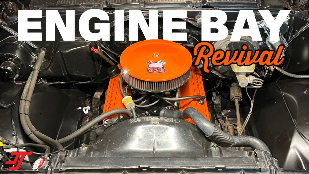 Clean Squarebody Engine Bay | Re-Wiring EVERYTHING