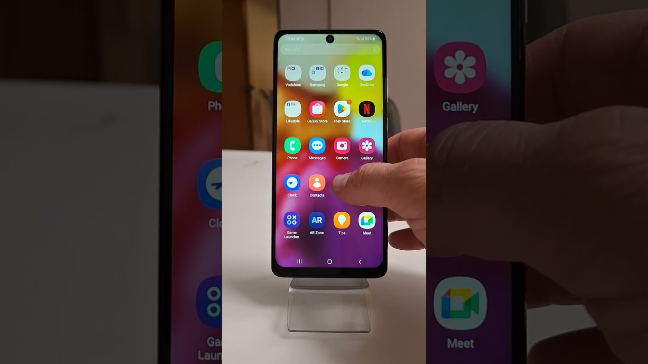 Samsung A71 See Ram and Storage