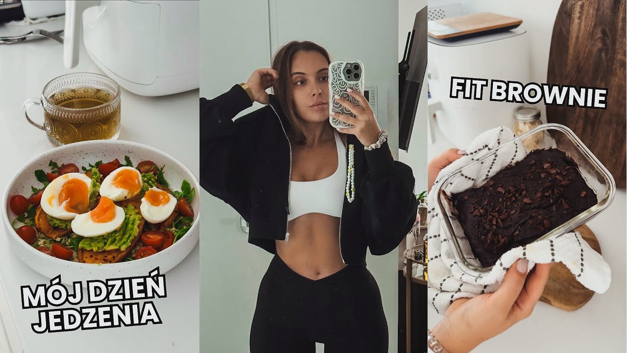 dzień jedzenia || inspiracja na zdrowe posiłki || meal prep || vlog