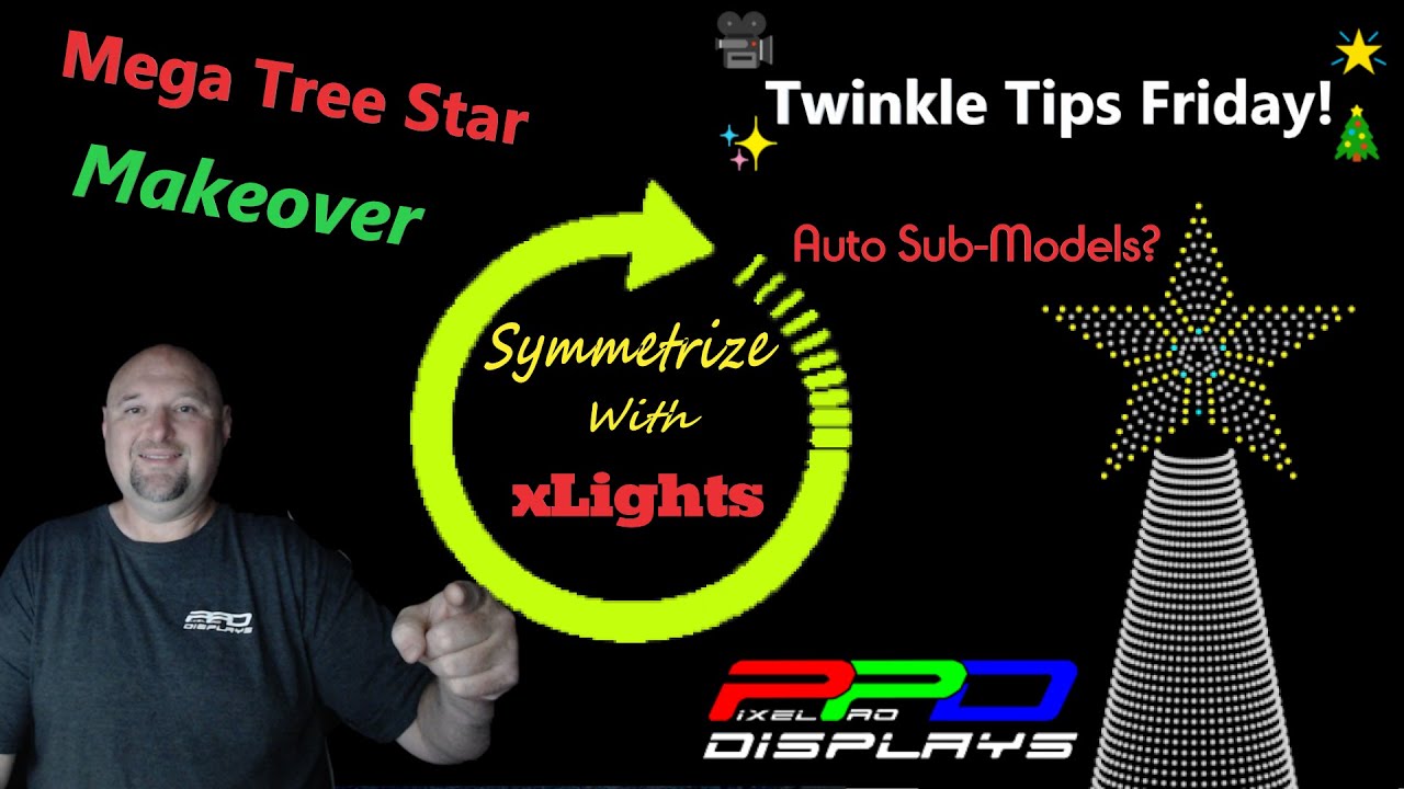 💡 Twinkle Tips Friday:  💫 Symmetrize 🔄 Your Mega Tree 🌲 Star ⭐ Sub-Models