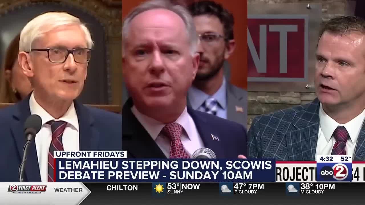UPFRONT FRIDAY: ScoWis debate preview, bill signings and vetoes, Sen. LeMahieu’s announcement