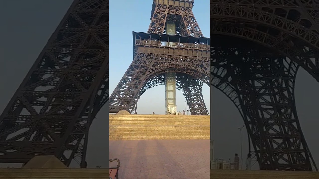 Eiffel tower Bahria town karachi #karachi #entertainment #dailyvlog #dubai #paris #chillout