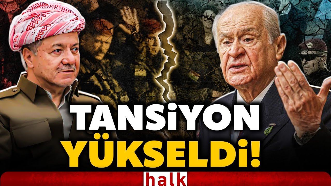 Barzani'den Bahçeli'ye tozu dumana katacak çıkış! İsmail Saymaz'dan o tepkiye çarpıcı sözler!