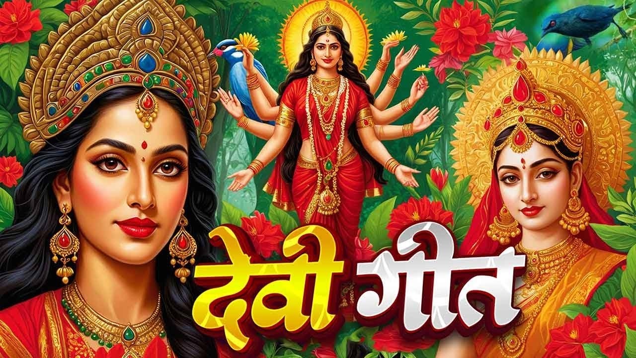 LIVE आरतियाँ- अम्बे तू है जगदम्बे काली- ॐ जय अम्बे गौरी | भोर भई दिन चढ़ गया मेरी अम्बे-Om Jai Ambey
