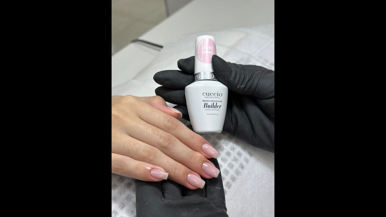 Base Brush-on Colour Builder - Lançamento Cuccio - cor Bare Pink  (parceira Luma Andrade)