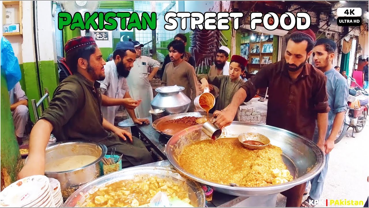Pakistan Street food | Peshawar City | 4K