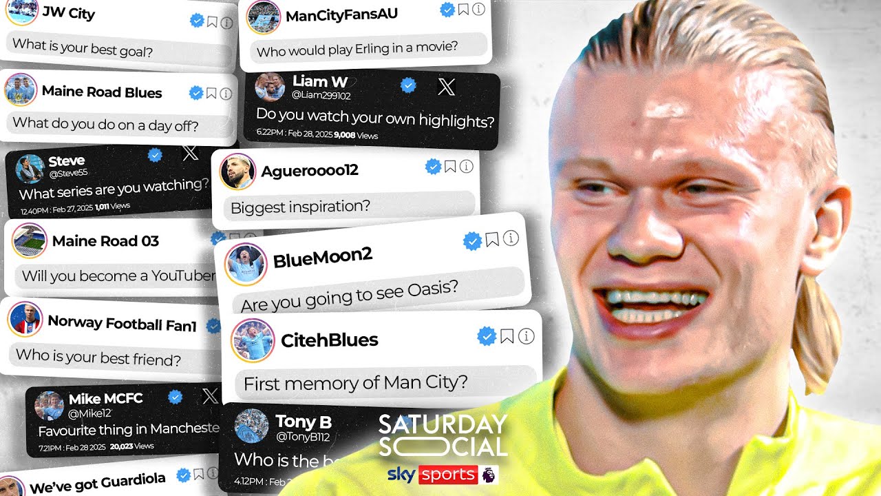 Erling Haaland answers the internet’s most asked questions… 👀 | Erling Haaland Fan Q&A