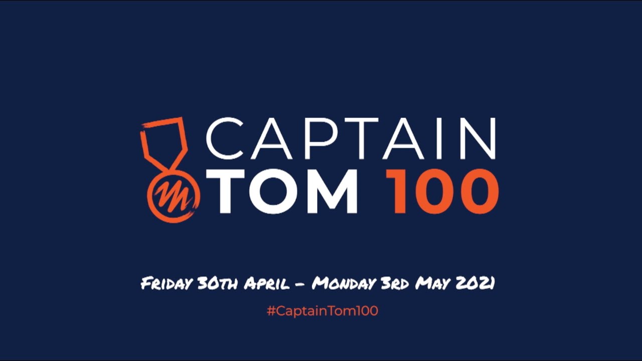 27.04.21 Captain Tom 100 challenge encourages people to raise money for charity