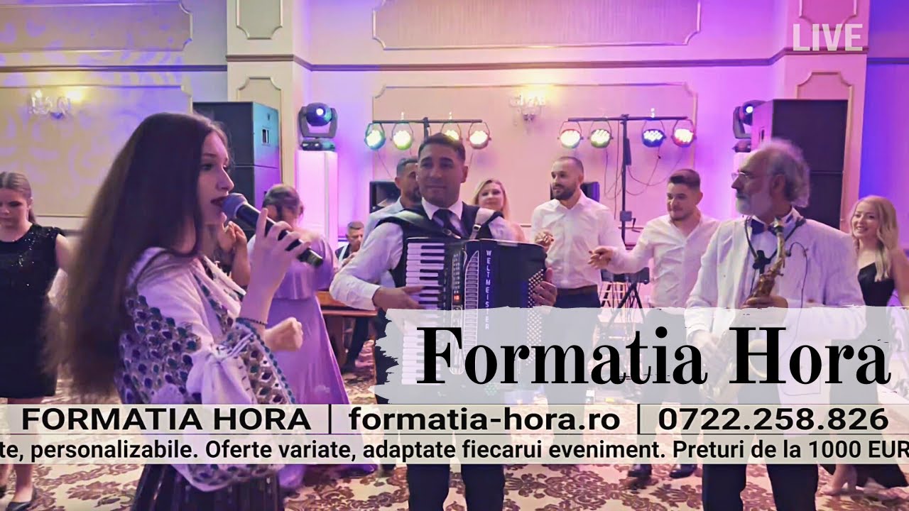 Formatia LIVE Hora - Formatie Nunta - Program Timeea 2022