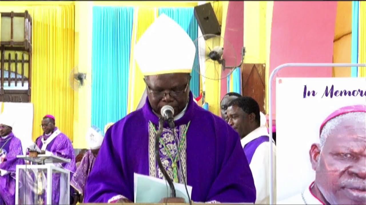 15/11/2024 MESSE - OBSEQUES DE  DE MGR JEAN MARIE UNTAANI  COMPAORE  - CATHEDRALE DE OUAGADOUGOU