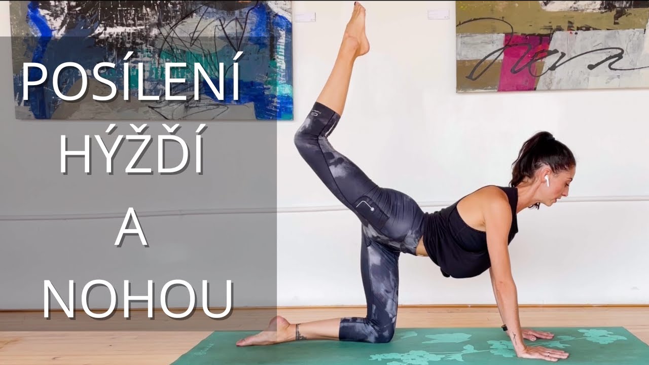 20 MIN I Jak zpevnit hýždě, nohy a posílit střed těla?