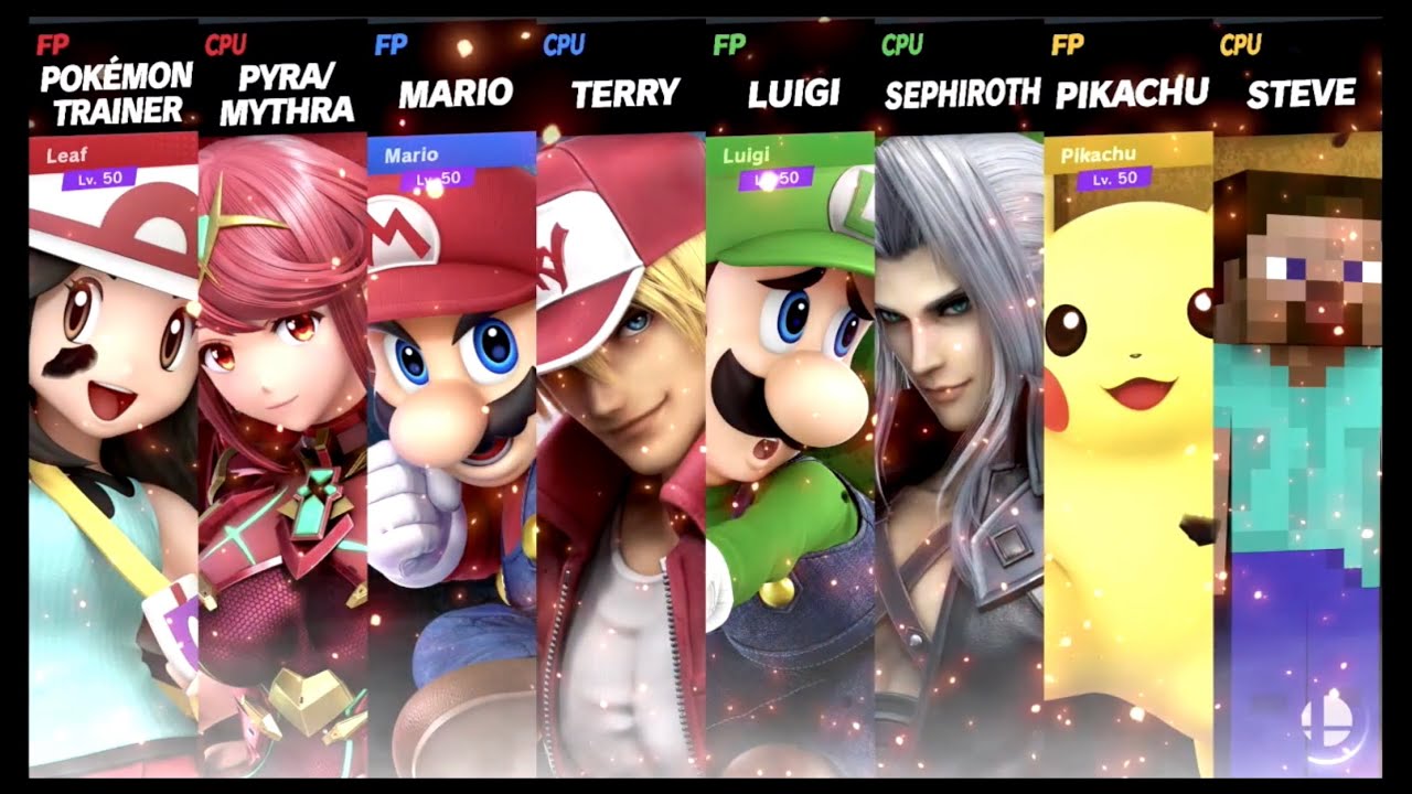 Super Smash Bros Ultimate Amiibo Fights  – Pyra & Mythra #33 Grab a fighters pass partner