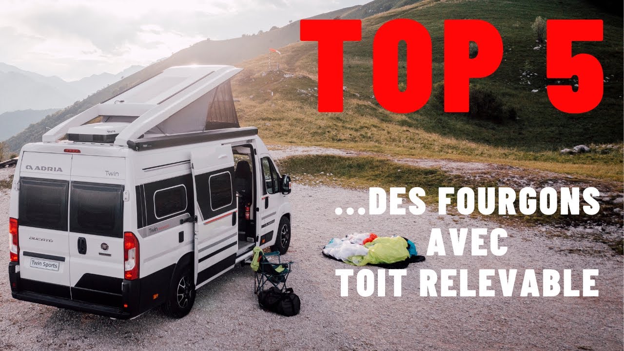 Top 5 des fourgons à toit relevable