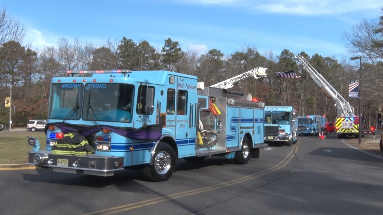 Mizpah,NJ Firefighter Natalie Dempsey Memorial Service 12/30/18