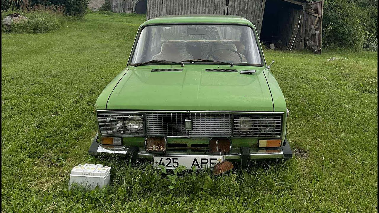 Starting VAZ 2106 After 8 Years + Test Drive