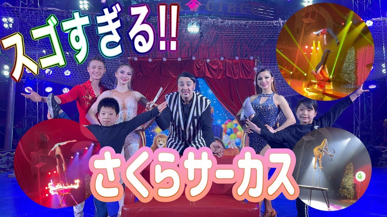 パフォーマンス盛りだくさん！姫路でやっている【さくらサーカス】に行ってきた！