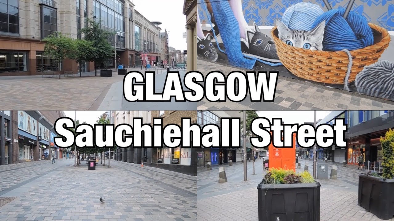 Glasgow Sauchiehall Street Walking Tour #glasgow #walkingtour #citytour