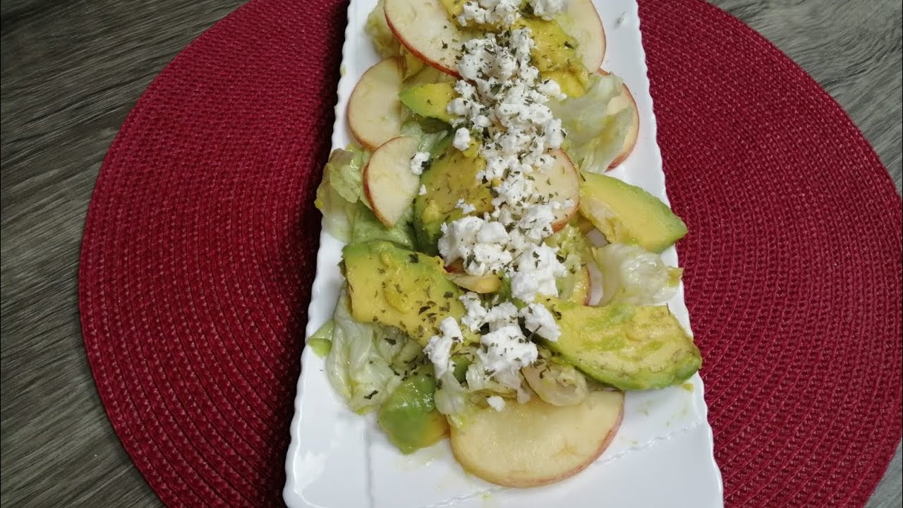 Ensalada de Aguacate y Manzana a lo Kelly