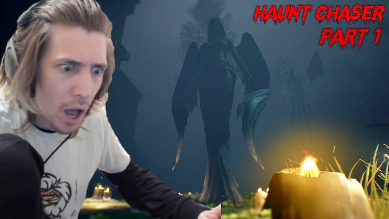 xQc  Plays Haunt Chaser with Sodapoppin, Poke and Cyr - Part 1 (with chat)
