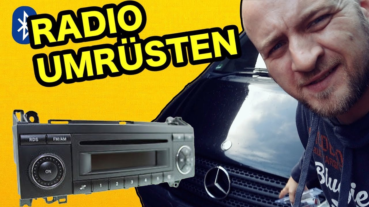 ✅ Mercedes Audio 5 Bluetooth nachr&uuml;sten Sprinter, A Klasse,  BKlasse Vito, Viano , Vw Crafter