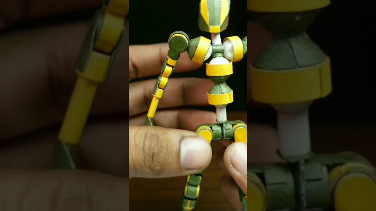 Paper Action figure | How to make Spiderman