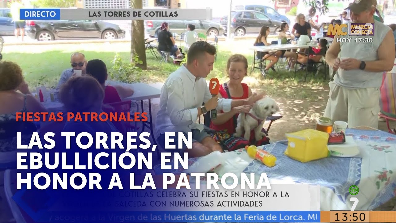 Las bulliciosas fiestas de Las Torres de Cotillas | La 7