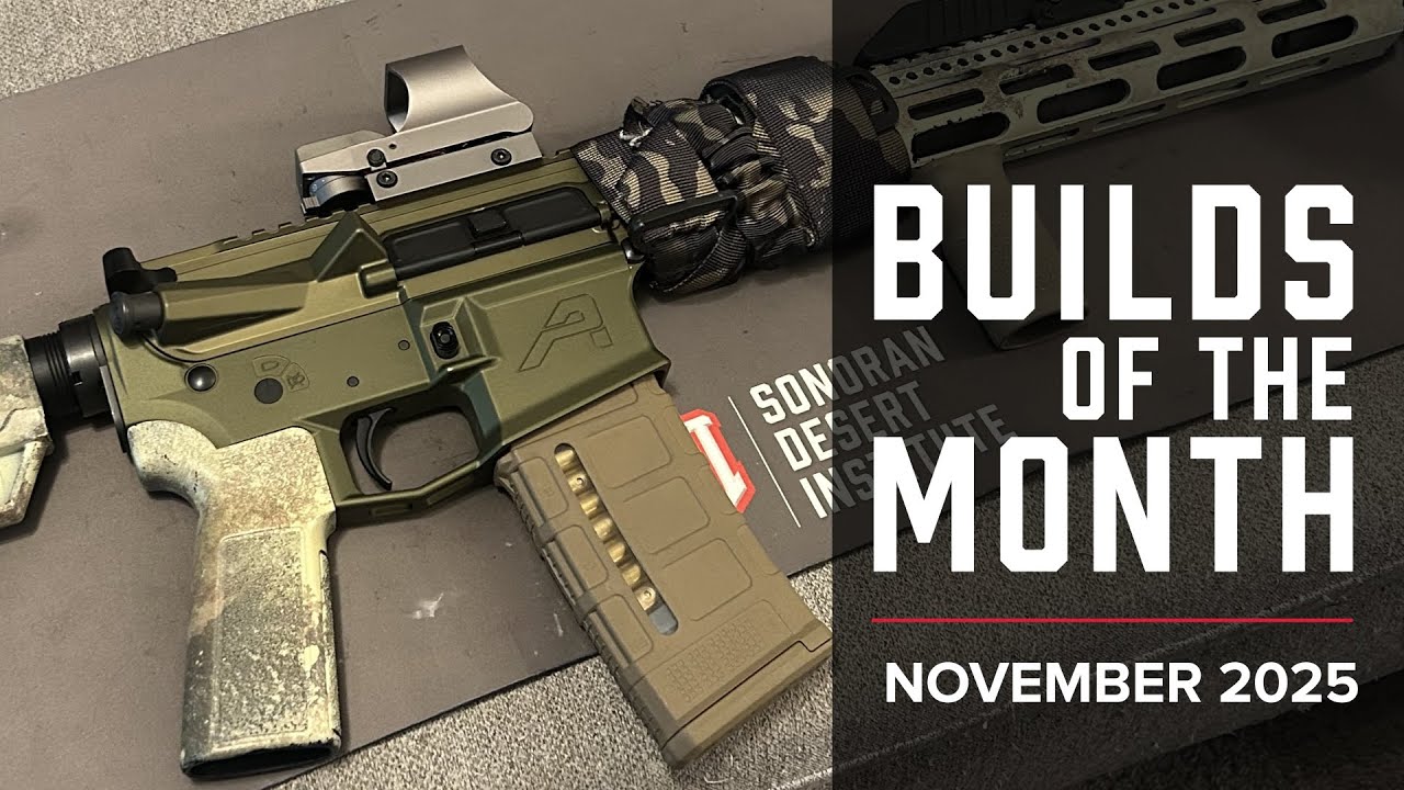 SDI Gunsmithing Student Builds of the Month - November 2025