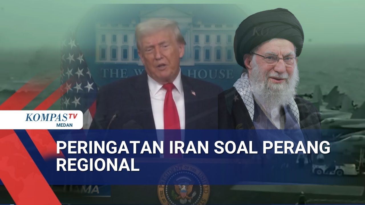 Khamenei Ancam Setiap Serangan ke Iran Picu Perang Regional, Trump Kirim Kapal Perang ke Dekat Iran