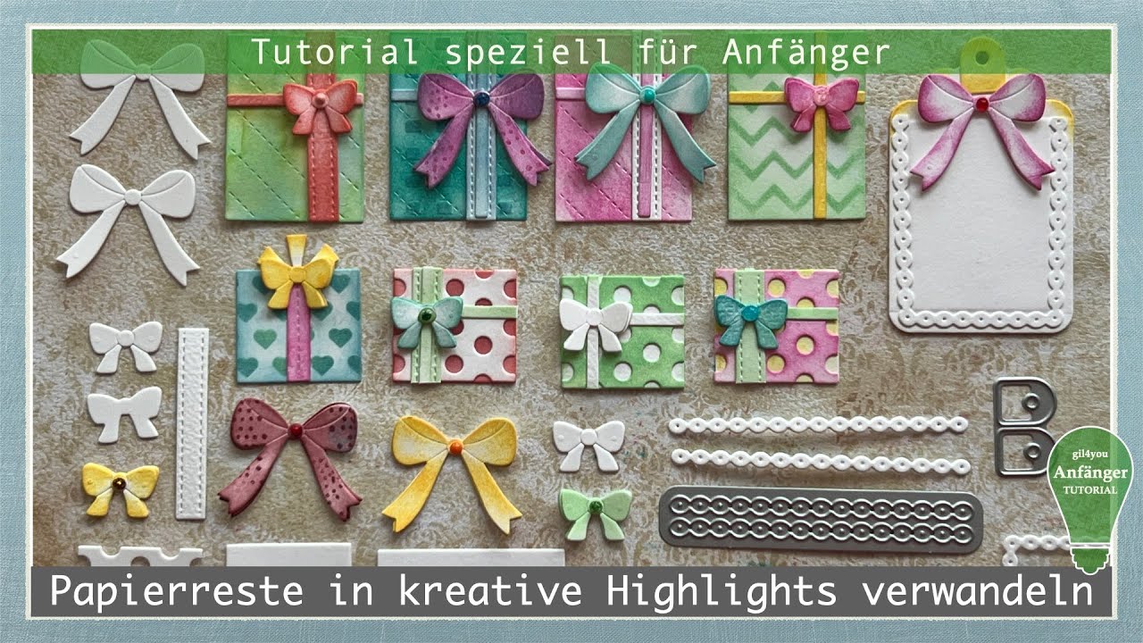 Papierreste in kreative Highlights verwandeln