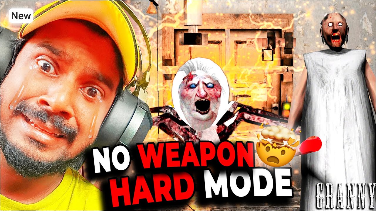 🛑 GRANNY NO WEAPON CHALLENGE IN HARD MODE WITH EXTRA LOCKS 🔓 | Main Door Escape 🚪
