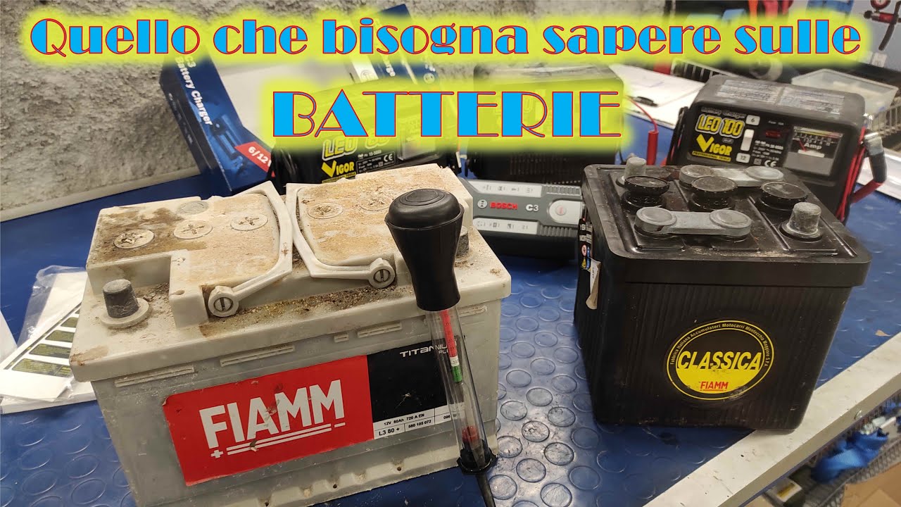 COSA ROVINA le Batterie e COSA FARE/EVITARE per ALLUNGARNE la DURATA - Guida Completa e Definitiva