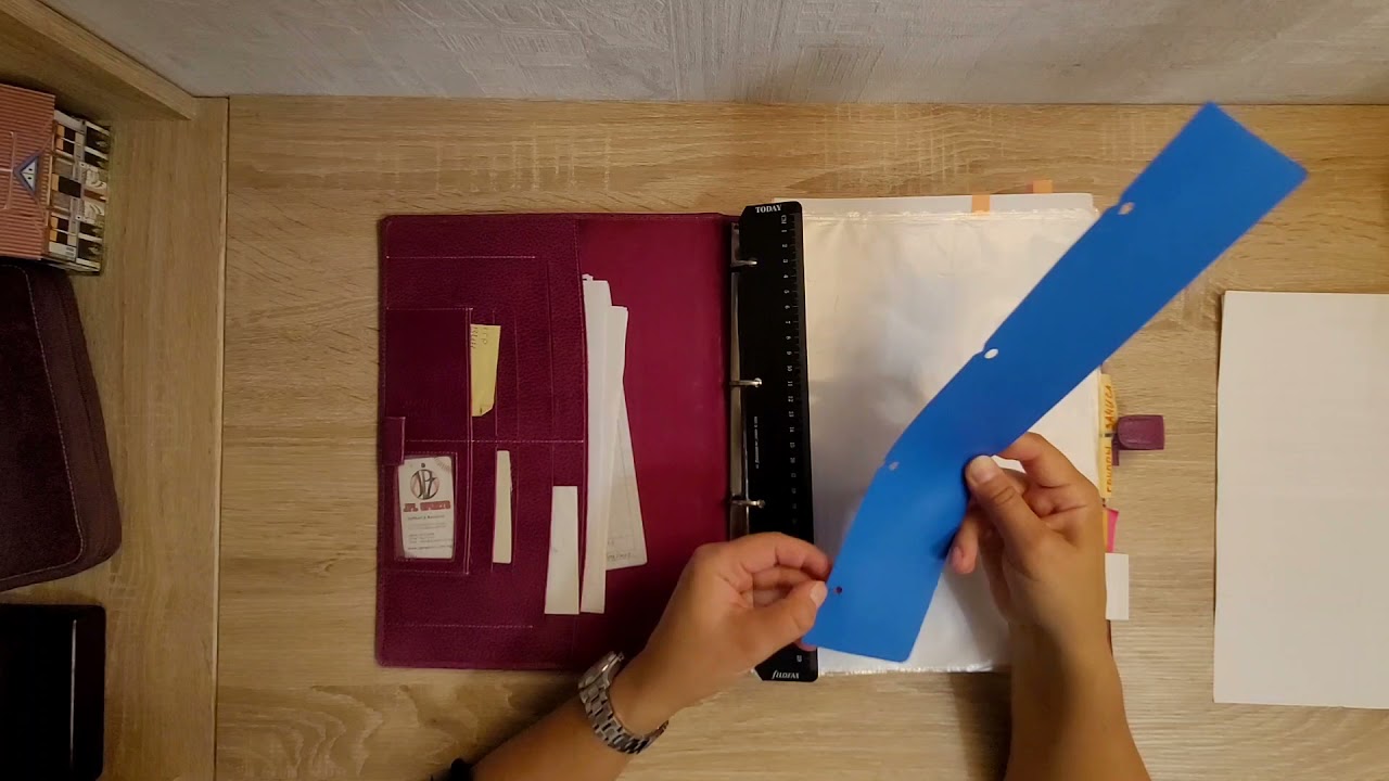 Ежедневники Filofax Finsbury А4 и Filofax Madlen zip.