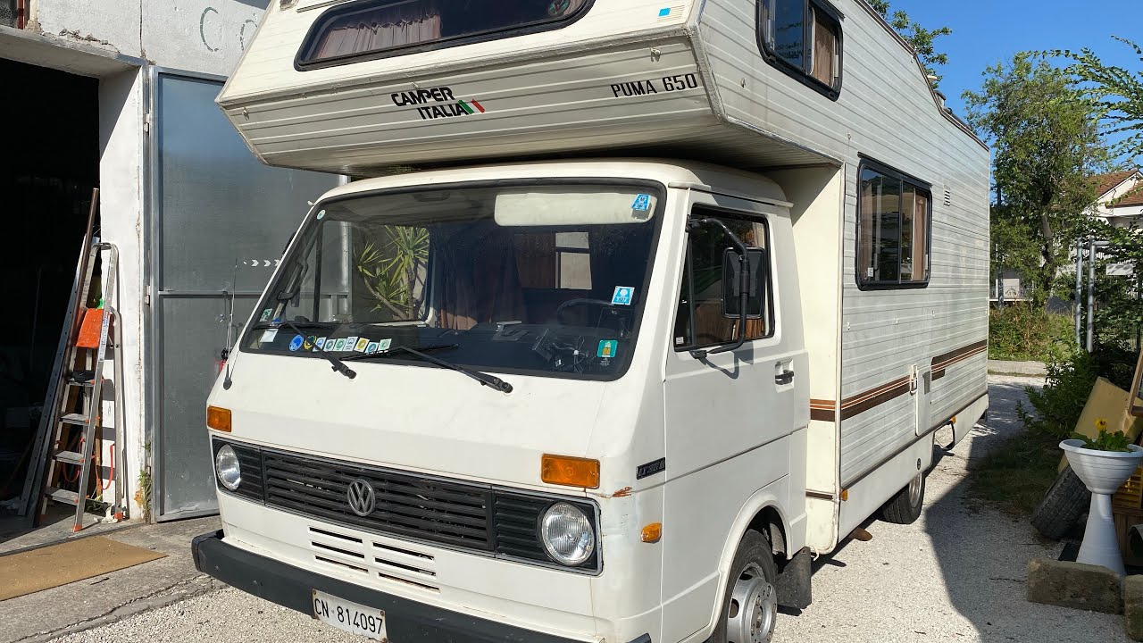 Camper d'epoca VW Lt35 1982 #campertour